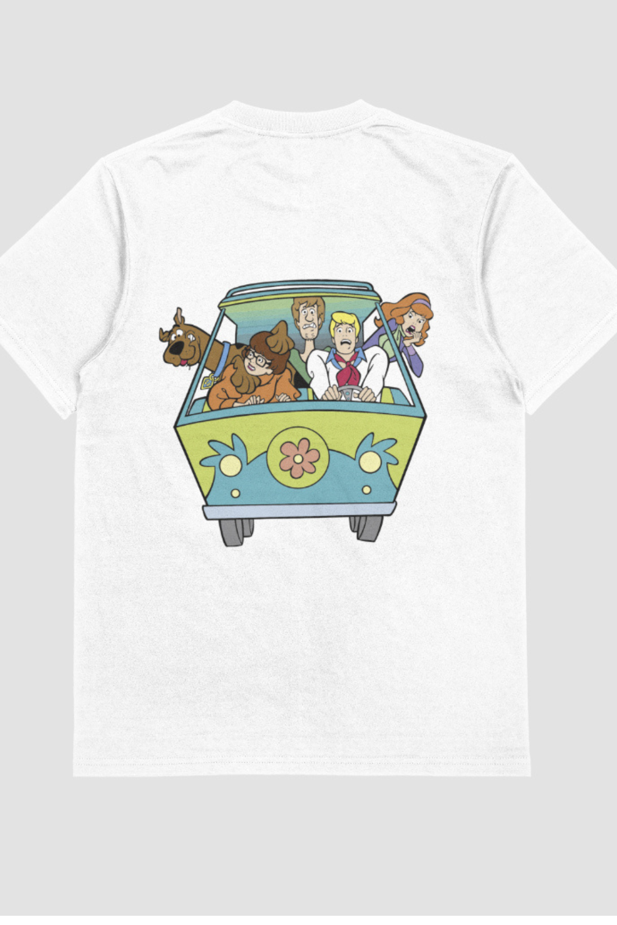 SCOOBY DOO - OVERSIZED TEE - WHITE - Wild Chimp