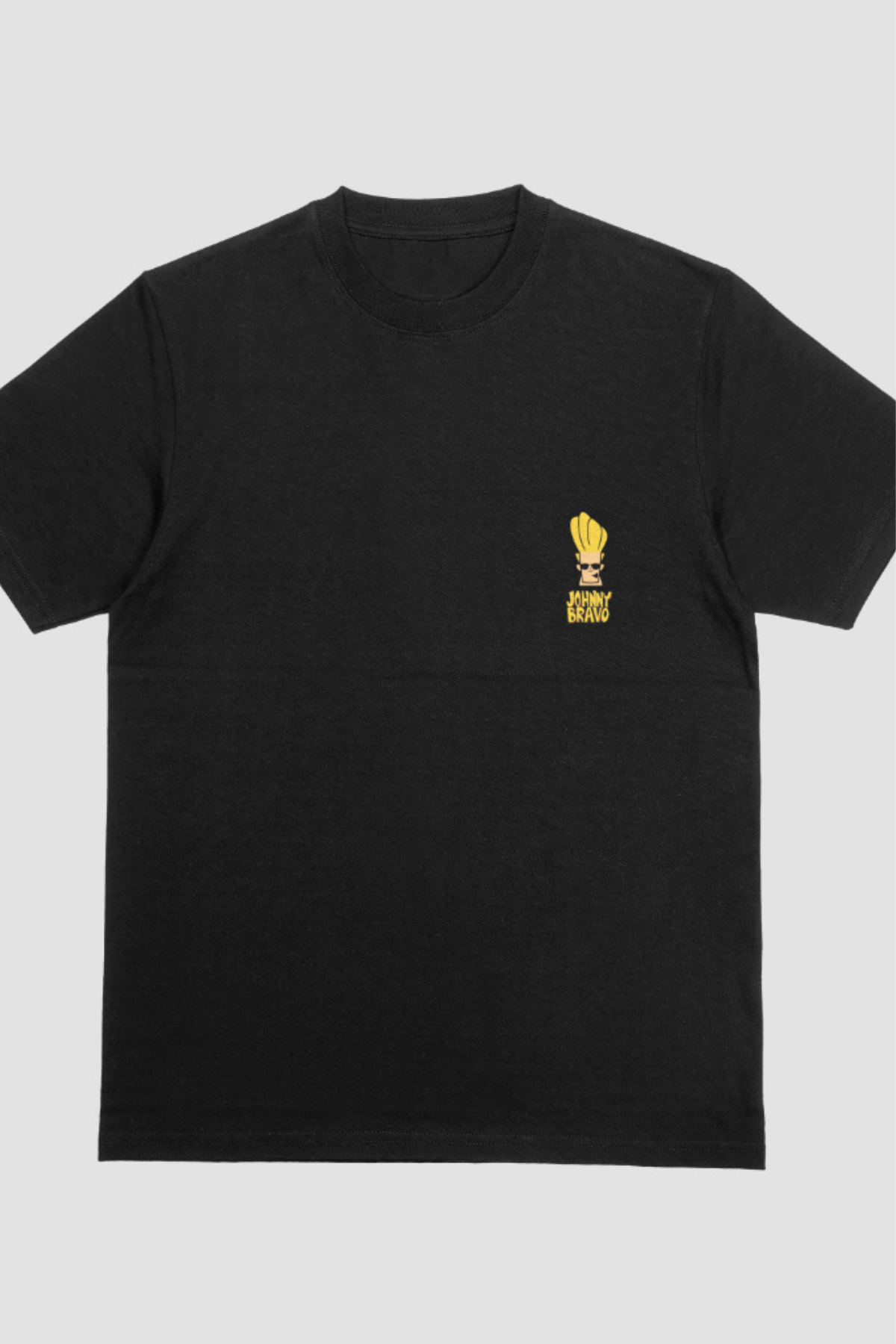 JOHNNY BRAVO - OVERSIZED TEE - BLACK - Wild Chimp