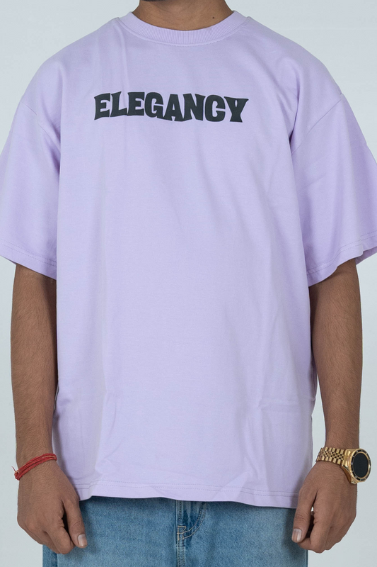 ELEGANCY - OVERSIZED TEE - LILAC - Wild Chimp
