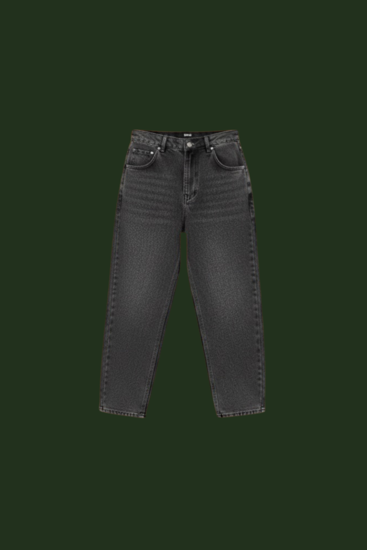 WOMEN'S BAGGY JEANS - LIGHT BLACK