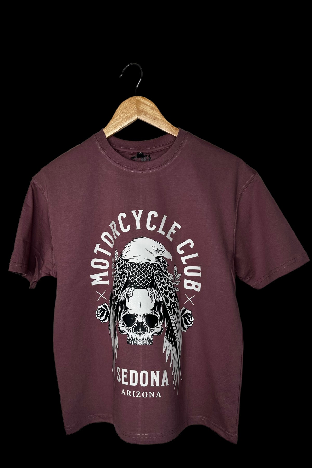 MOTORCYCLE CLUB - OVERSIZED TEE - DUSKY ROSE - Wild Chimp