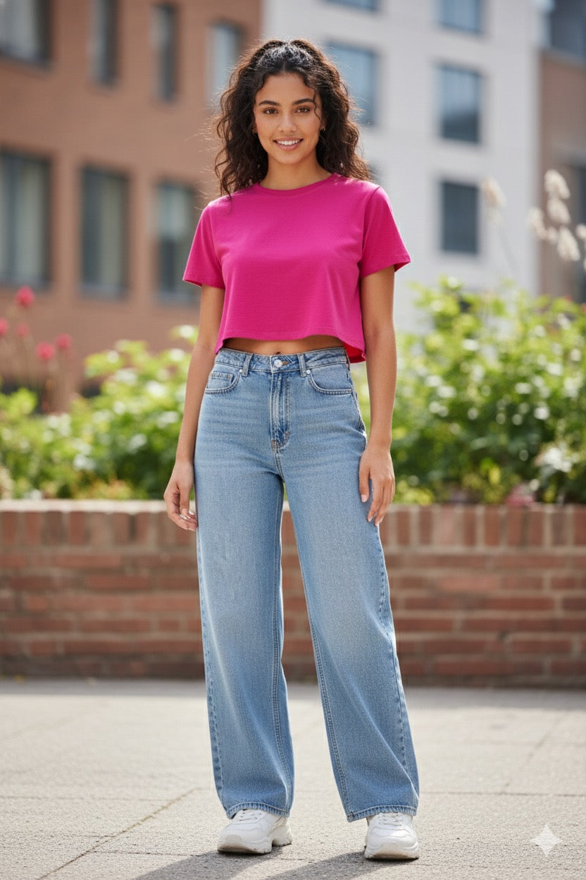 CROP TOP - PINK