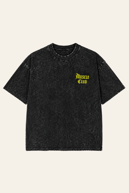 Muscle Club - Acid Wash - Black