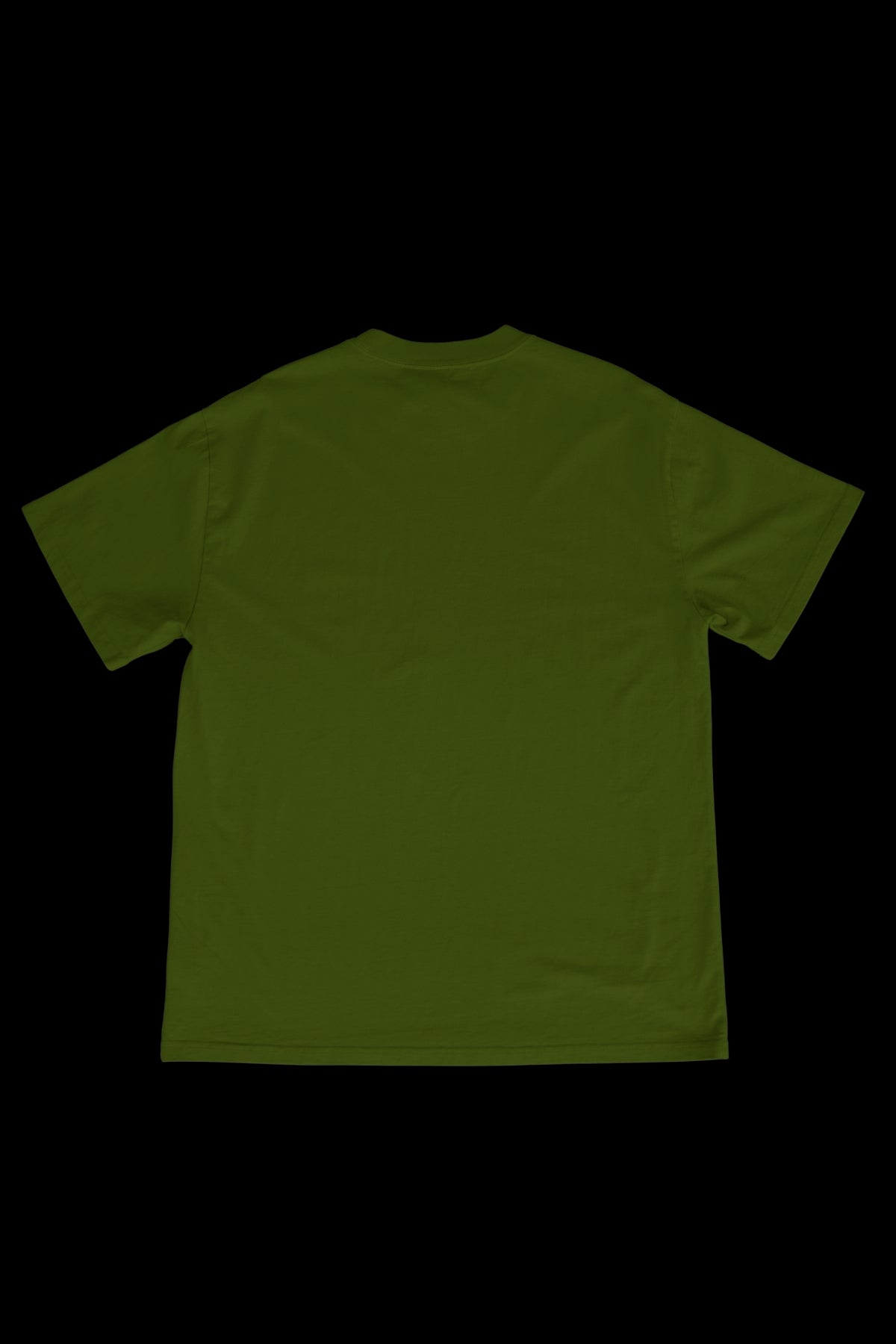 Oversized Premium Tee - Olive Green - Solids