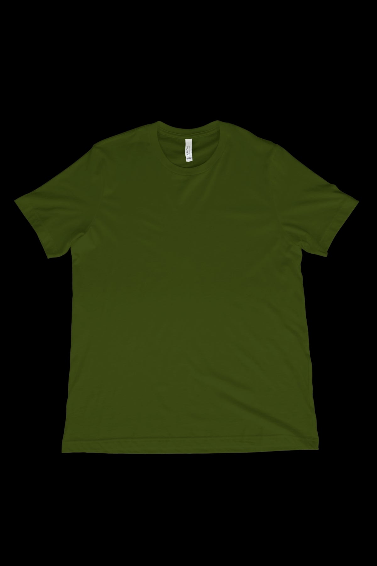 Oversized Premium Tee - Olive Green - Solids