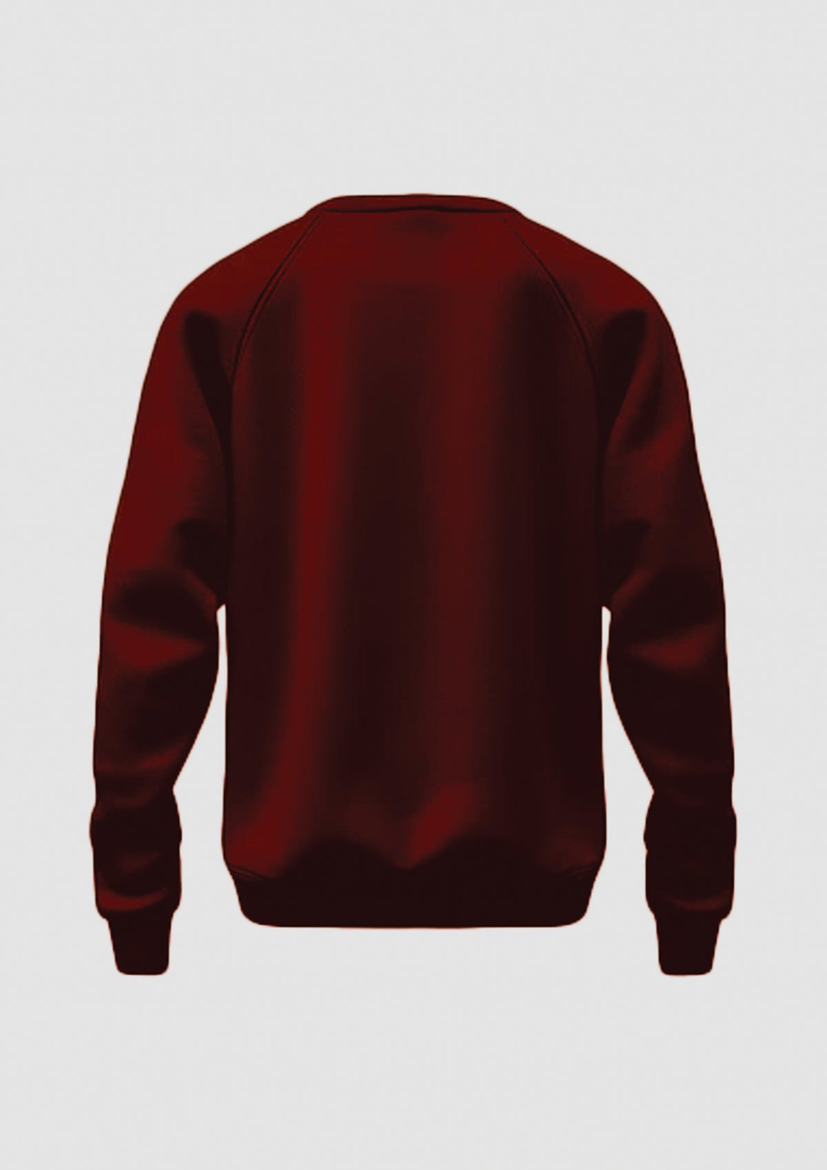 Sweat Shirt - Wine Red - Solids