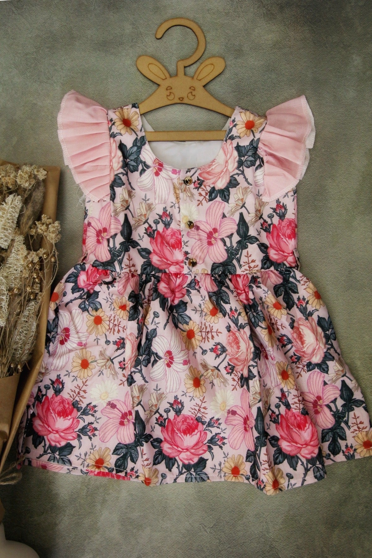 KIDS WEAR - FROCK - ROSE