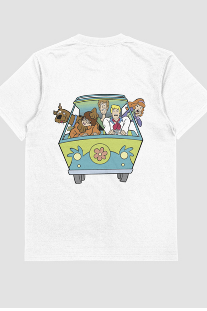 SCOOBY DOO - OVERSIZED TEE - WHITE - Wild Chimp