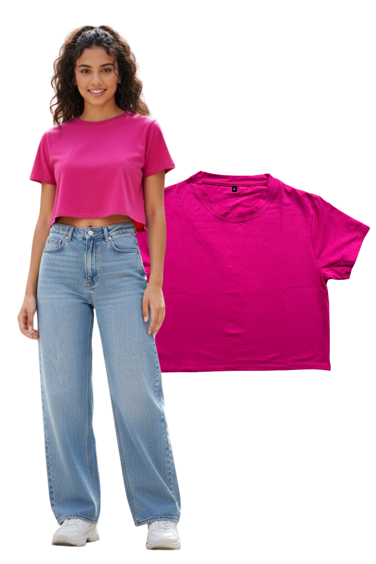 CROP TOP - PINK