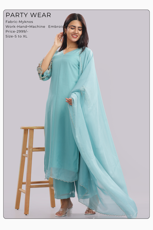 Party Wear - Turquoise