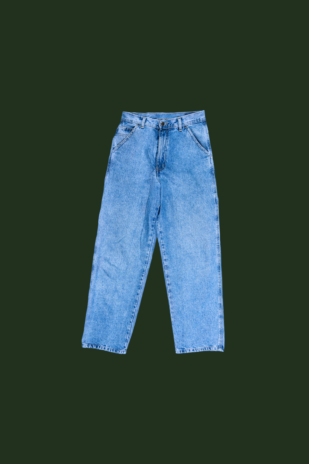 WOMEN'S BAGGY JEANS - ICE BLUE