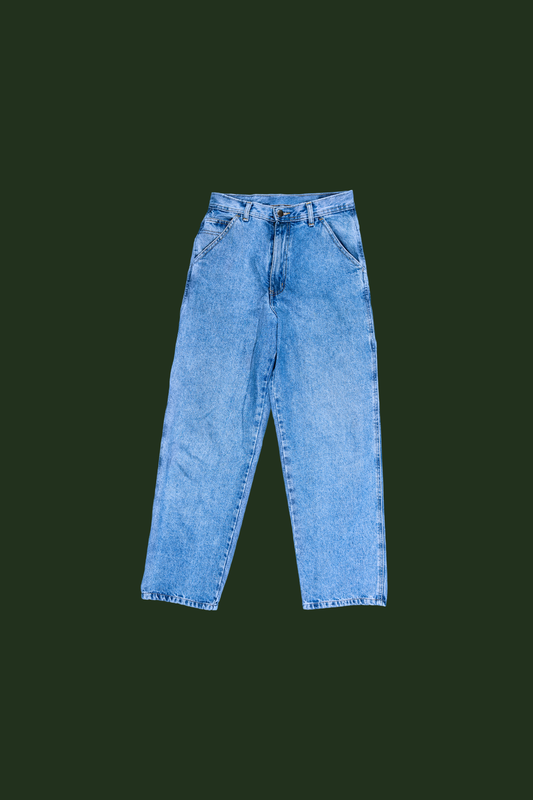 WOMEN'S BAGGY JEANS - ICE BLUE