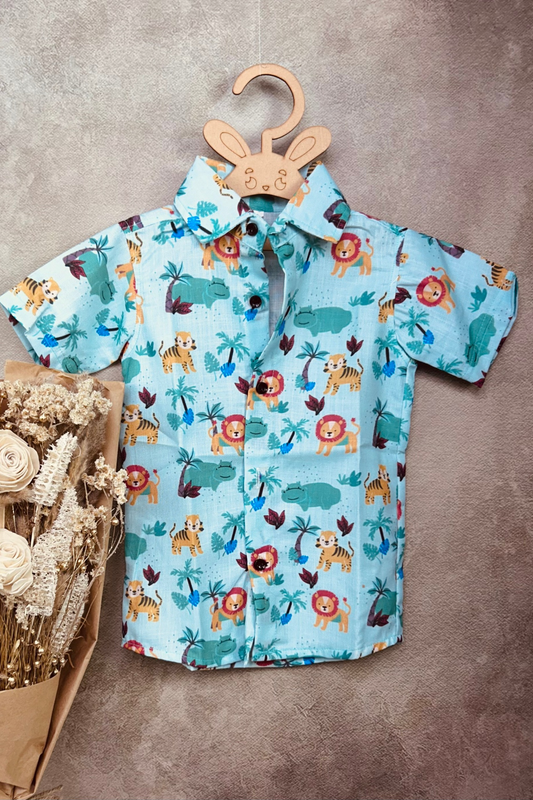 Kids Wear - Shirt - Lion and Tiger