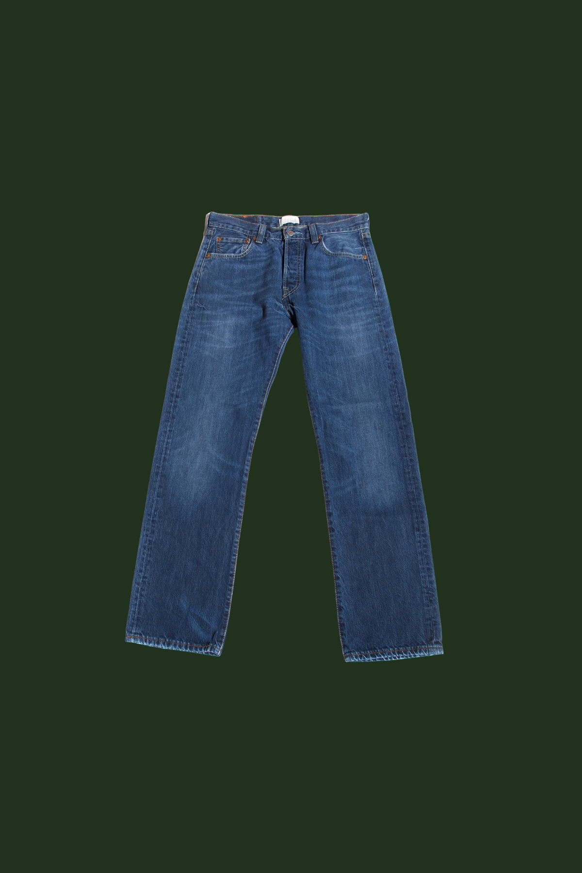 WOMEN'S BAGGY JEANS - DARK BLUE