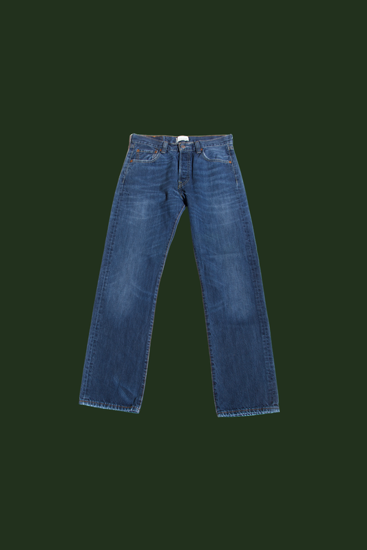 WOMEN'S BAGGY JEANS - DARK BLUE