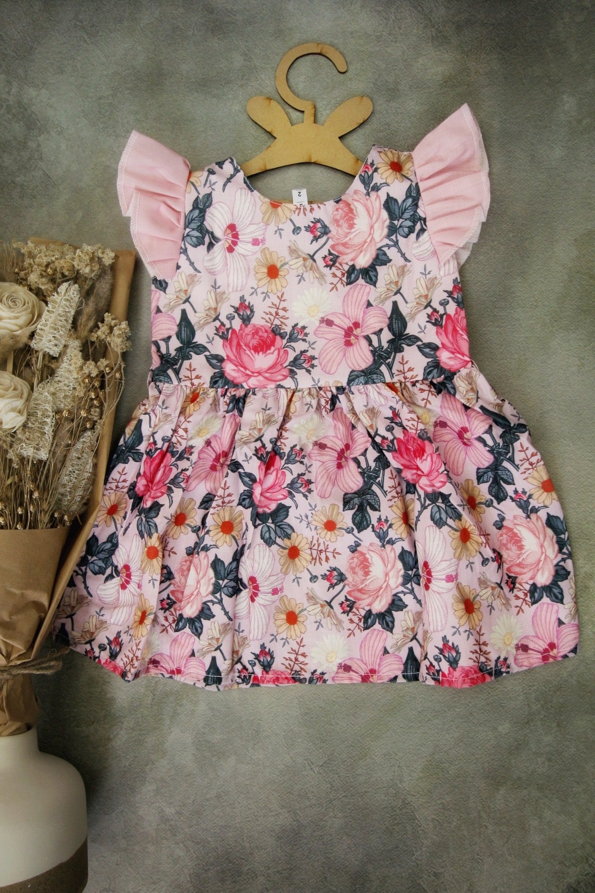 KIDS WEAR - FROCK - ROSE