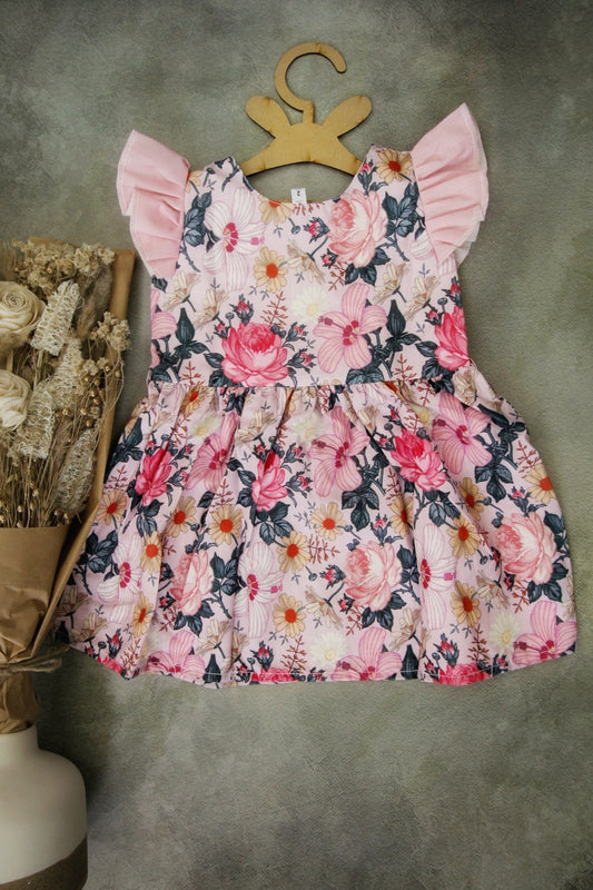 KIDS WEAR - FROCK - ROSE