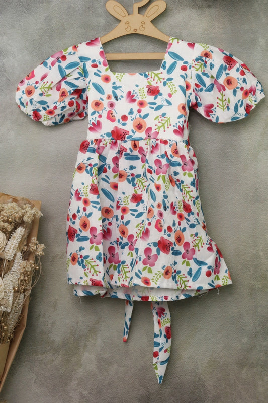 KIDS WEAR - FROCK - SCARLET