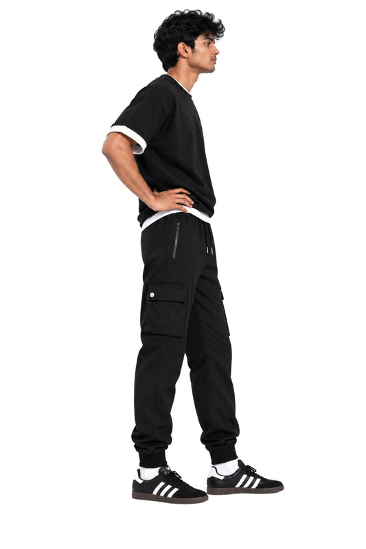 Joggers - Cargos - Black