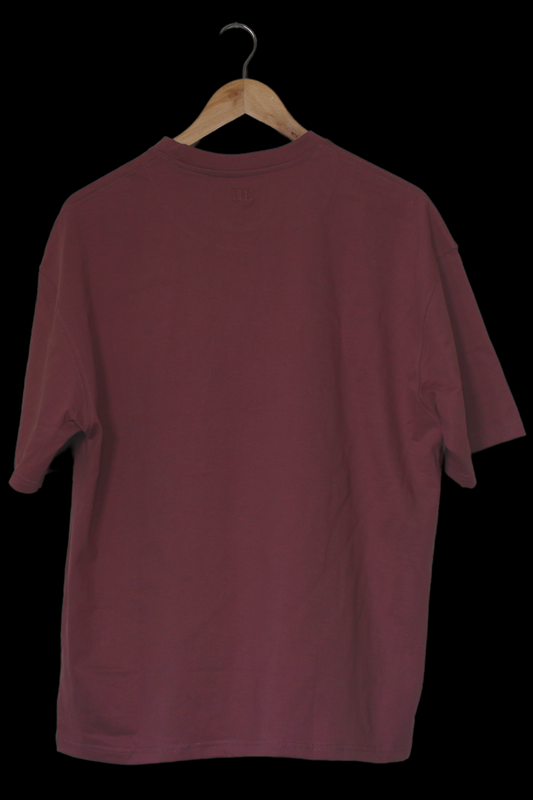 SOLIDS - OVERSIZED TEE - DUSKY ROSE - Wild Chimp