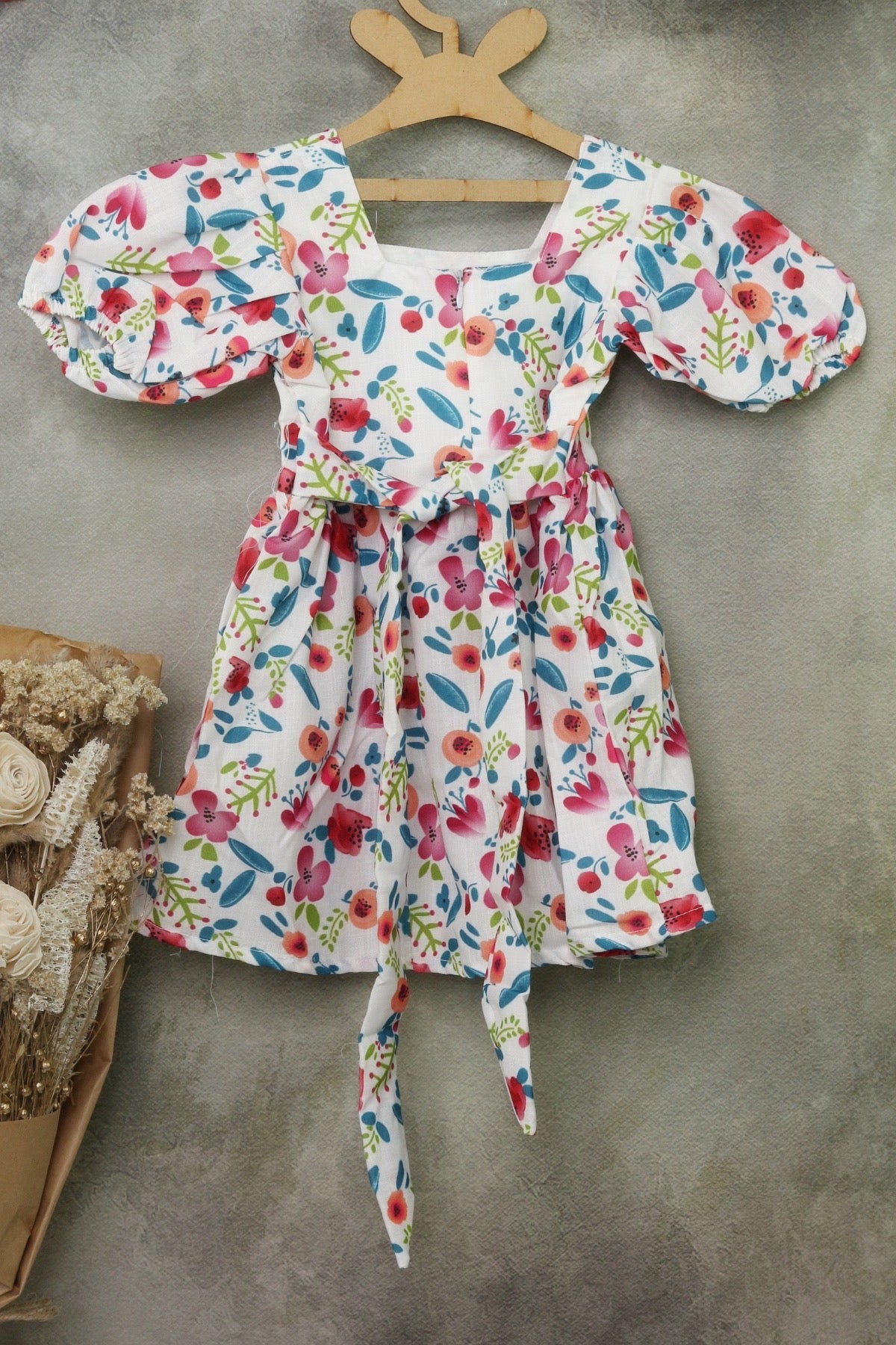 KIDS WEAR - FROCK - SCARLET