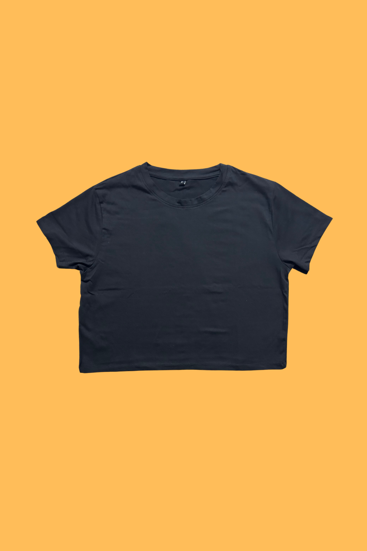CROP TOP - BLACK