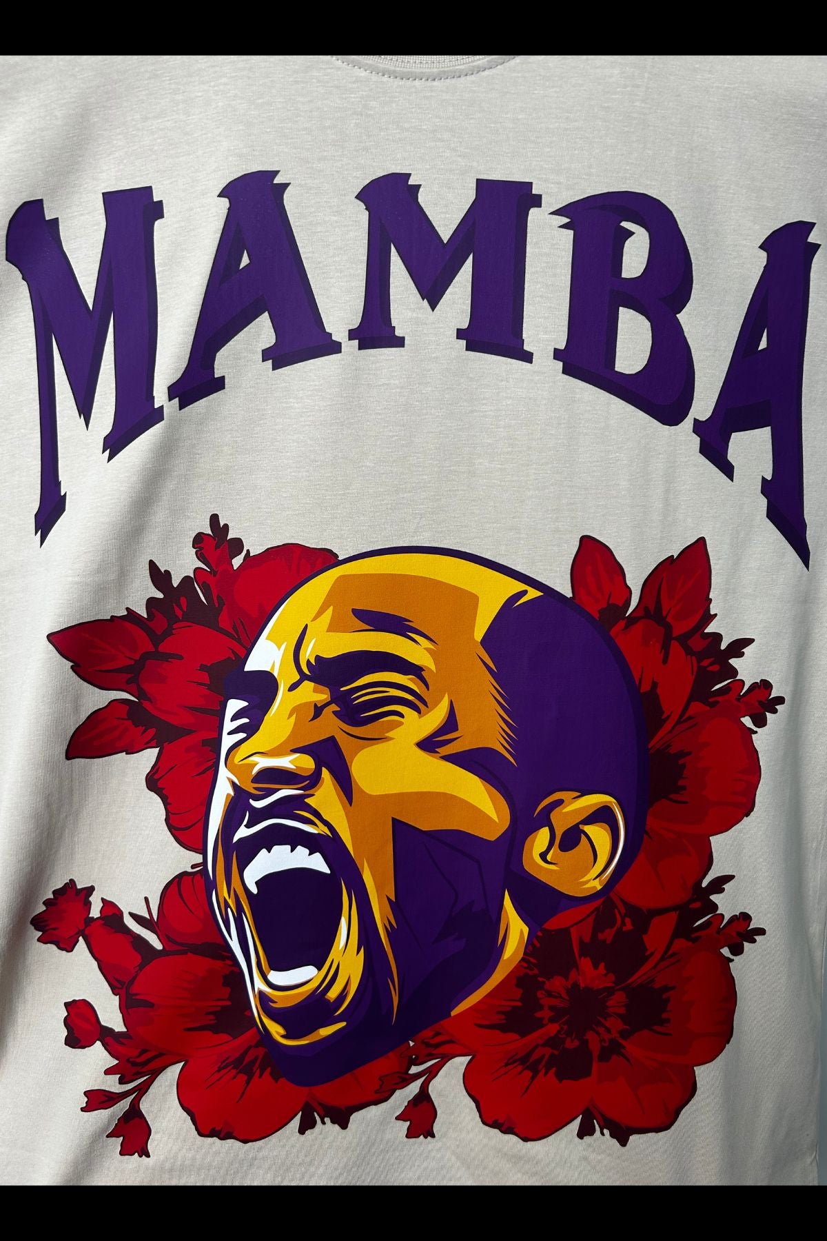MAMBA - OVERSIZED TEE - BEIGE - Wild Chimp
