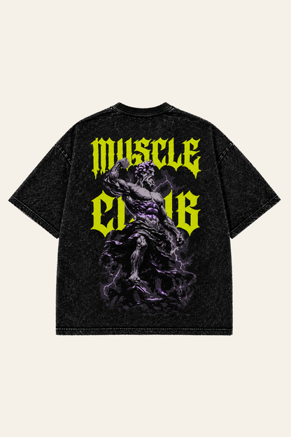 Muscle Club - Acid Wash - Black