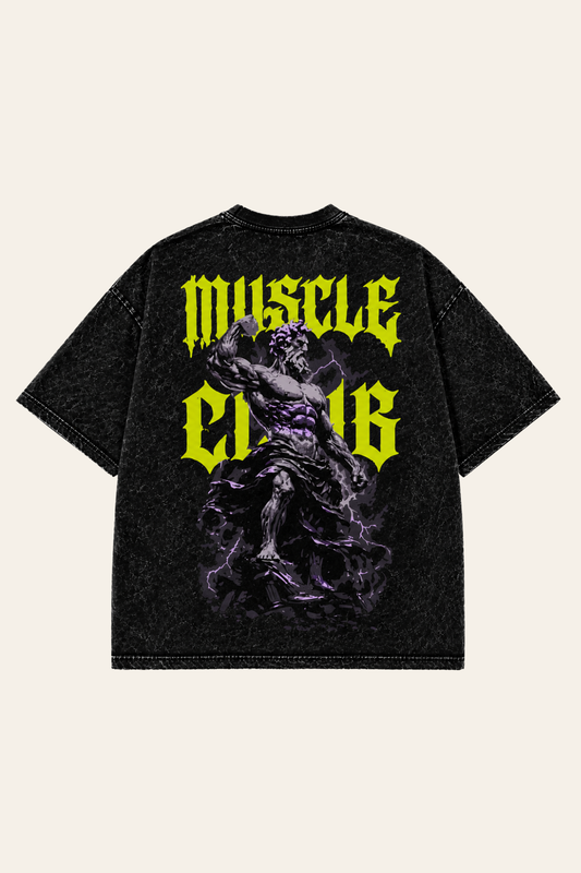 Muscle Club - Acid Wash - Black