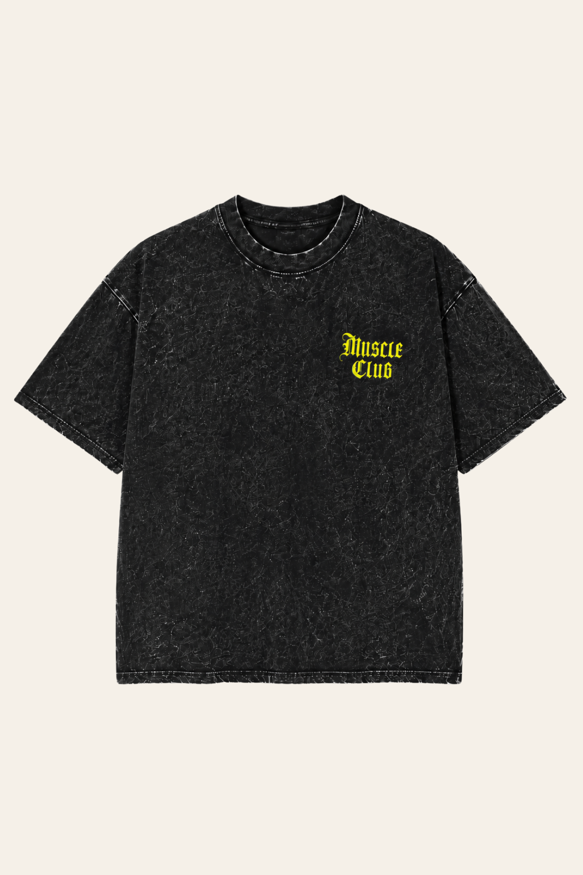 Muscle Club - Acid Wash - Black