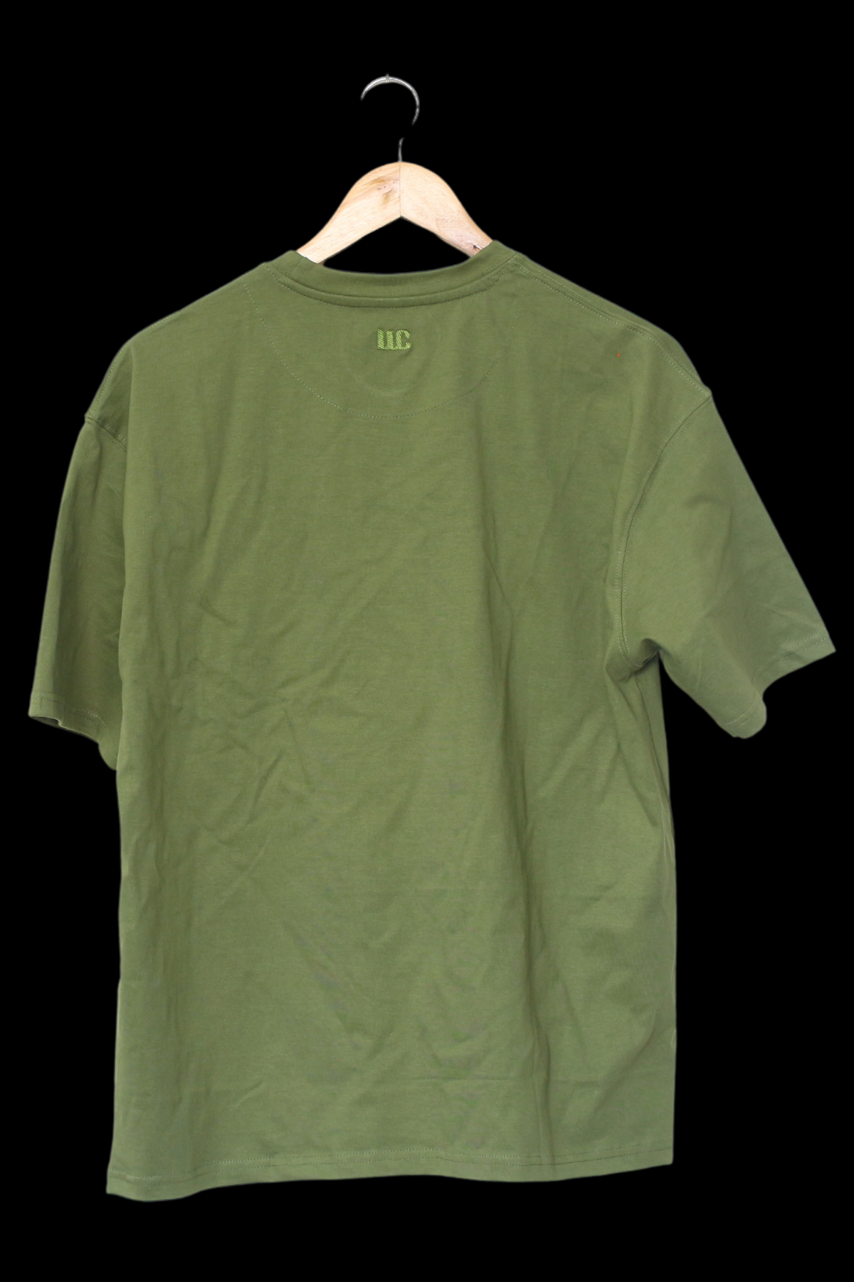 SOLIDS - OVERSIZED TEE - OLIVE GREEN - Wild Chimp