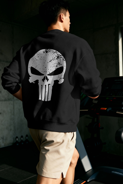 PUNISHER - SWEATSHIRT - BLACK
