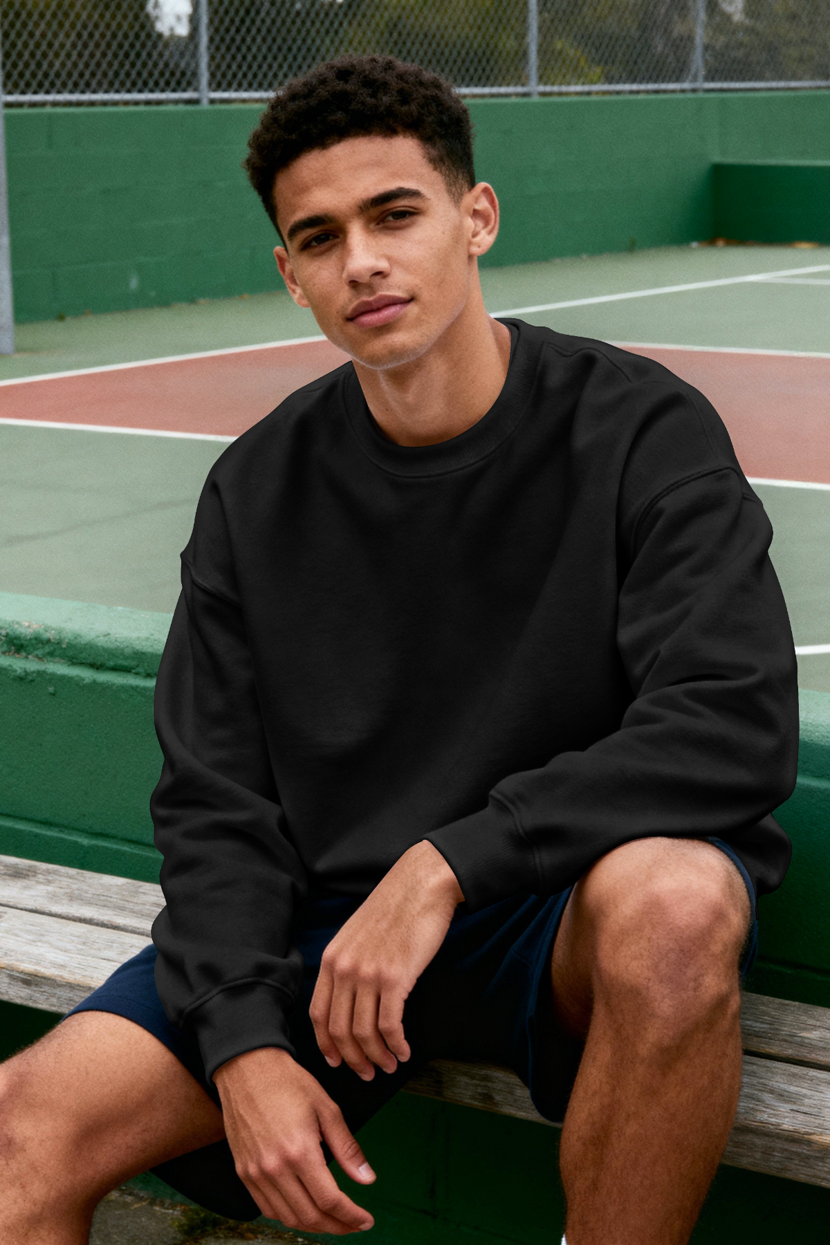 PUNISHER - SWEATSHIRT - BLACK