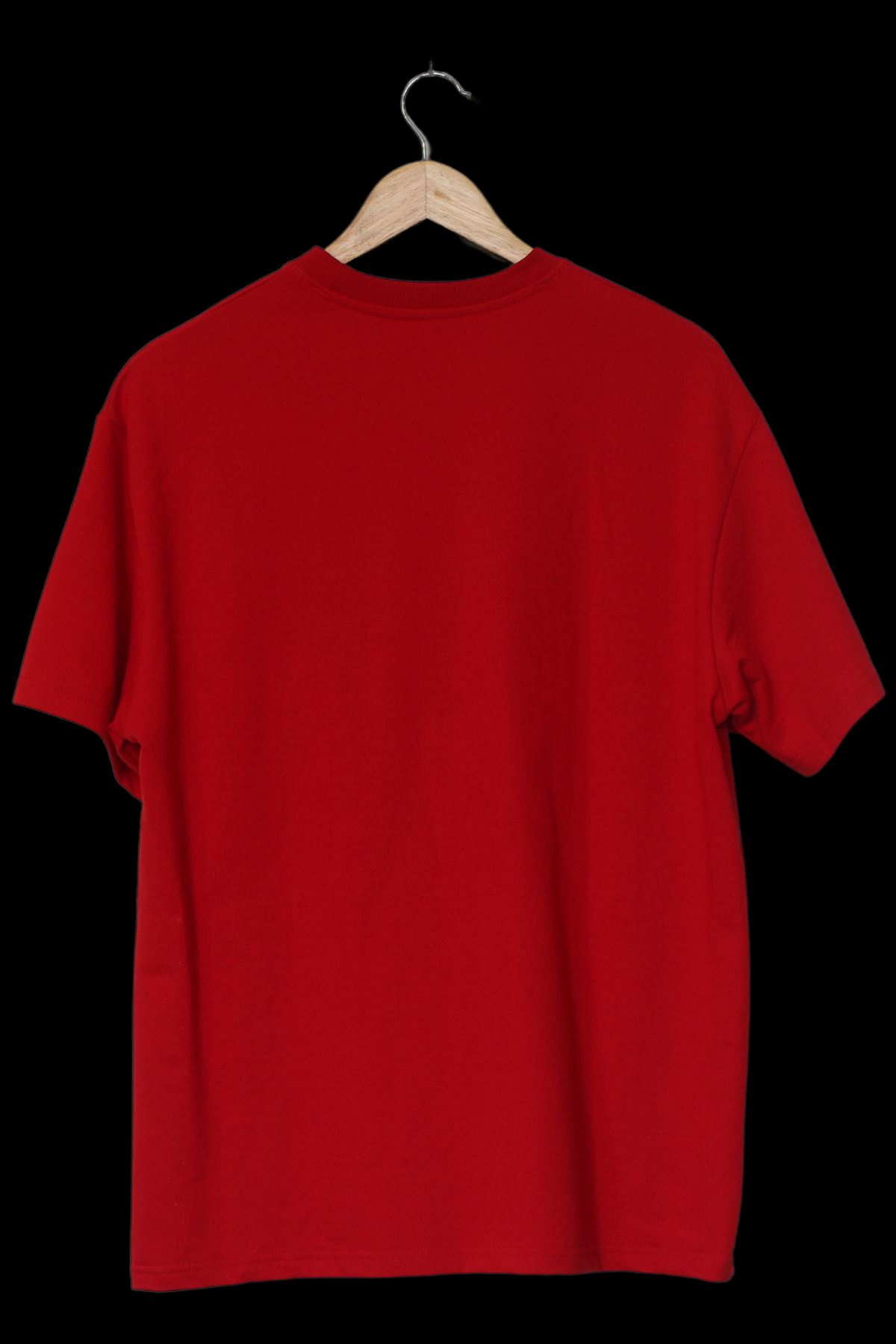 SOLIDS - OVERSIZED TEE - RED - Wild Chimp