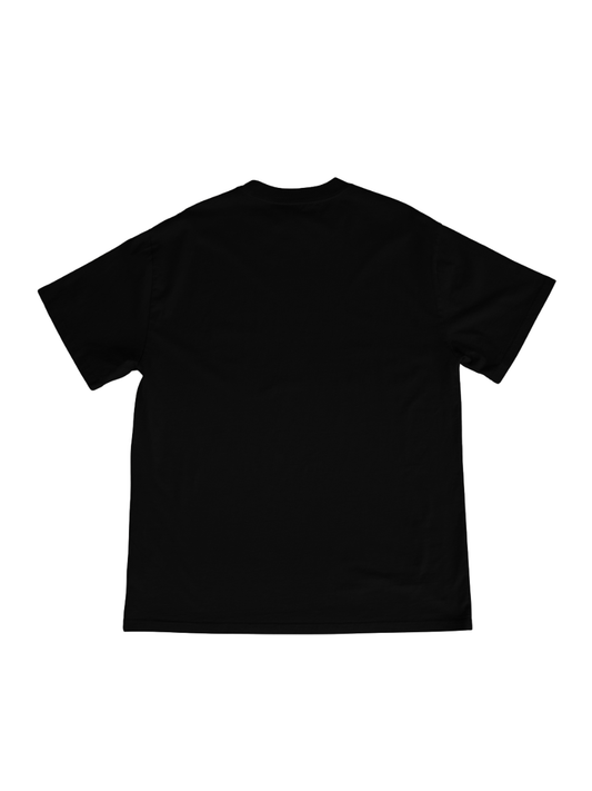 SOLIDS - OVERSIZED TEE - BLACK
