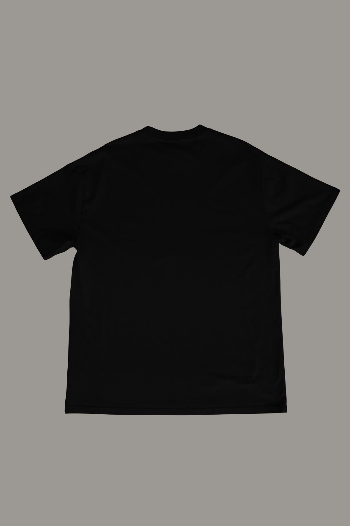 SOLIDS - OVERSIZED TEE - BLACK