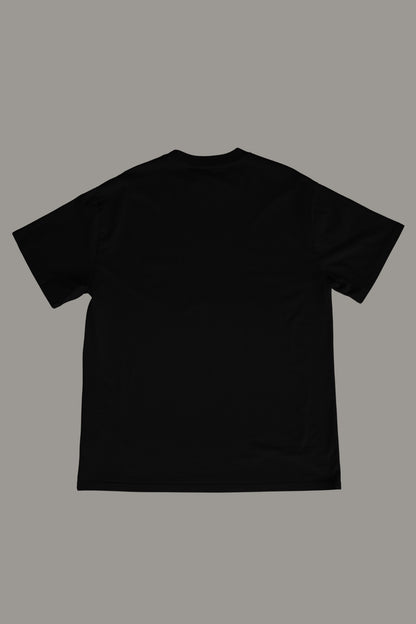 SOLIDS - OVERSIZED TEE - BLACK