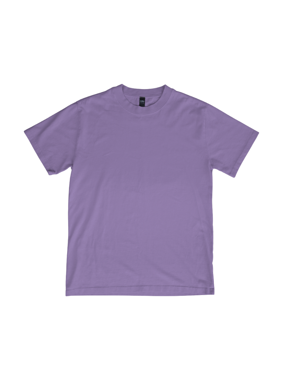 SOLIDS - OVERSIZED TEE - LAVENDER