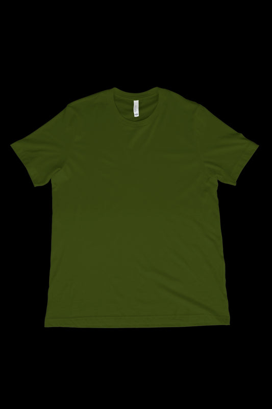 SOLIDS - OVERSIZED TEE - OLIVE GREEN