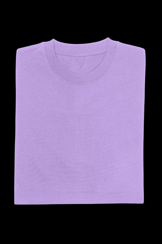 SOLIDS - OVERSIZED TEE - LAVENDER