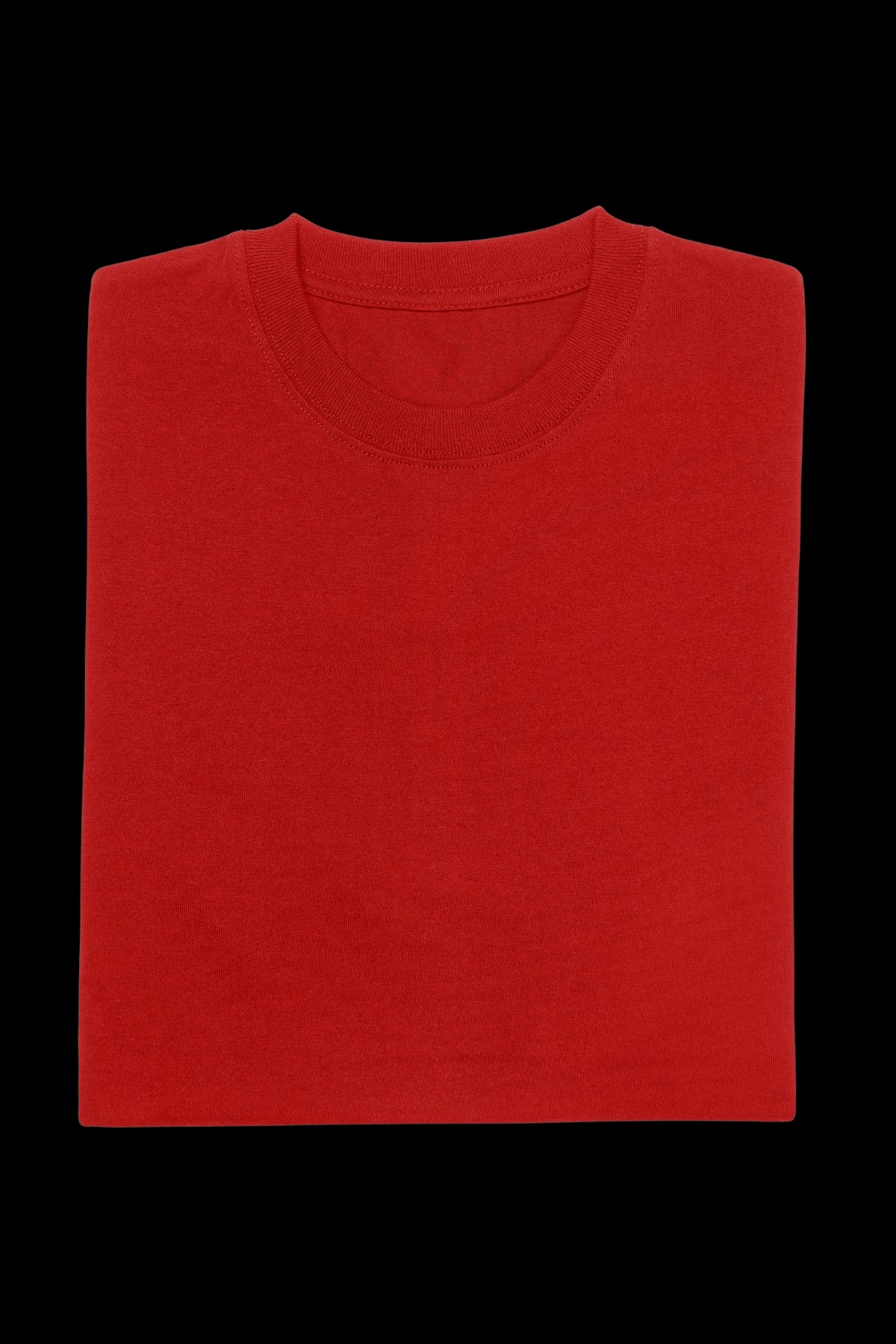 SOLIDS - OVERSIZED TEE - RED