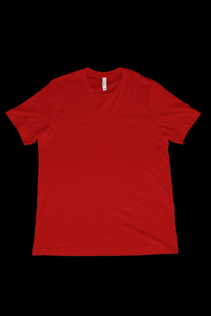 Oversized Premium Tee - Red - Solids