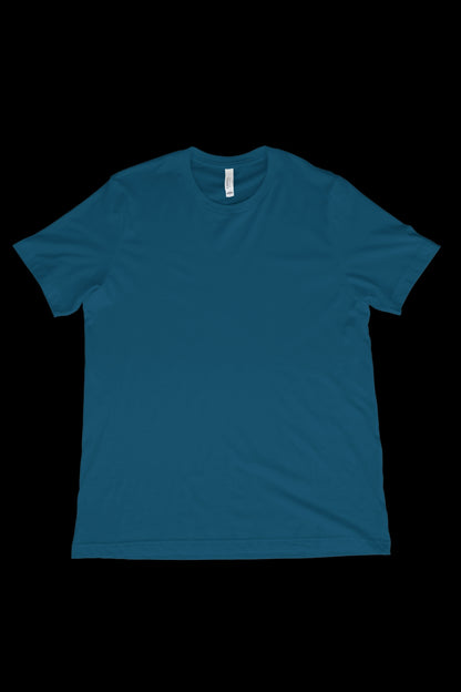 SOLIDS - OVERSIZED TEE - TEAL BLUE