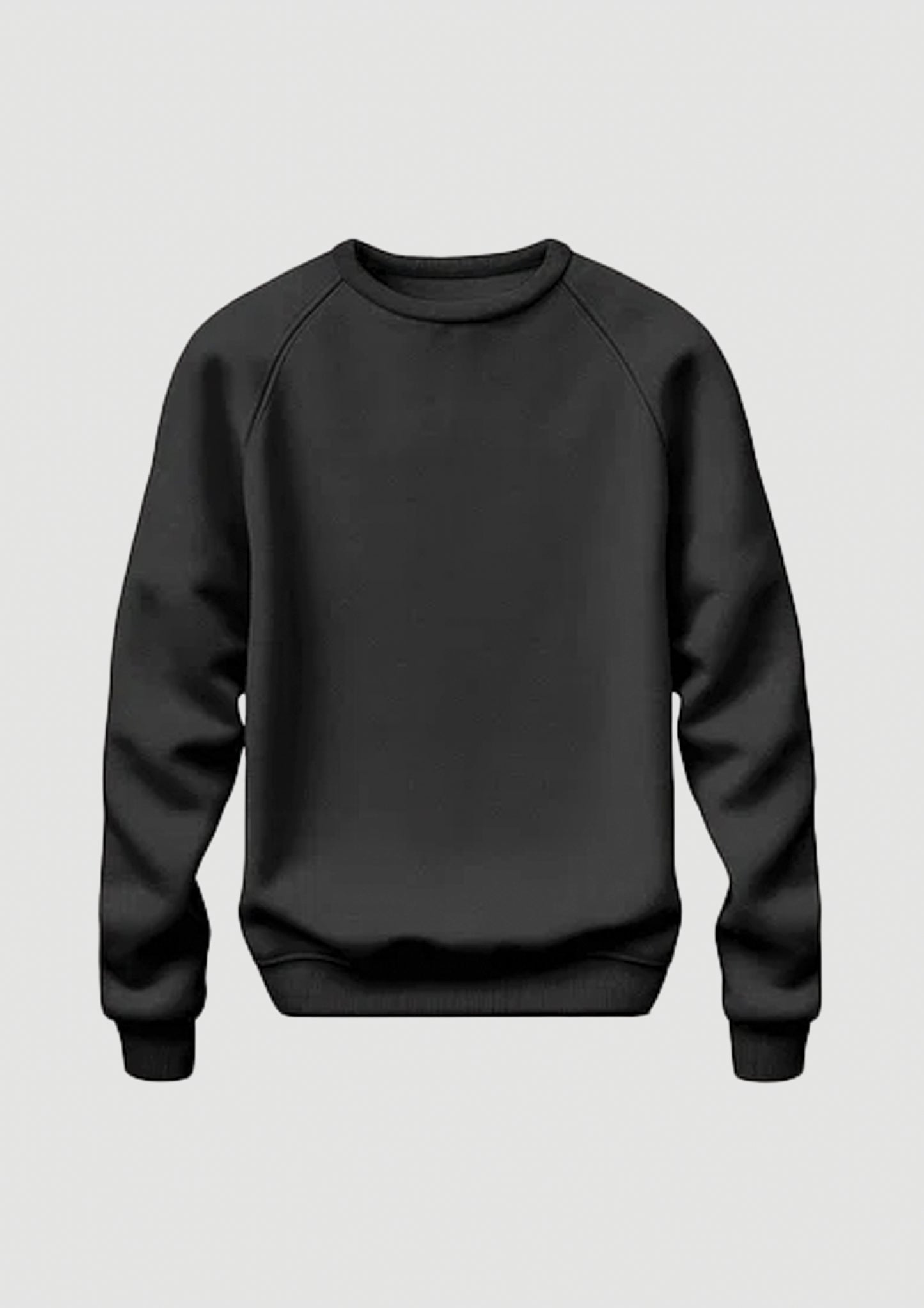 Sweat Shirt - Black - Solids