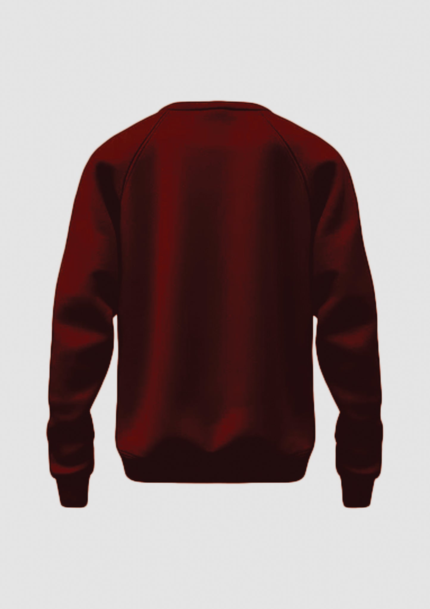 Sweat Shirt - Wine Red - Solids