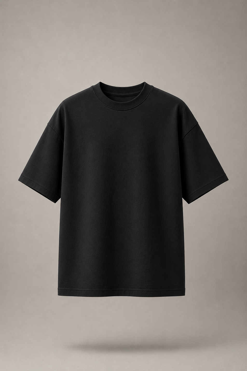 Oversized Premium Tee - Acid Wash - Black