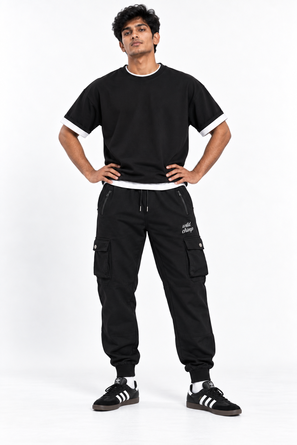 Joggers - Cargos - Black
