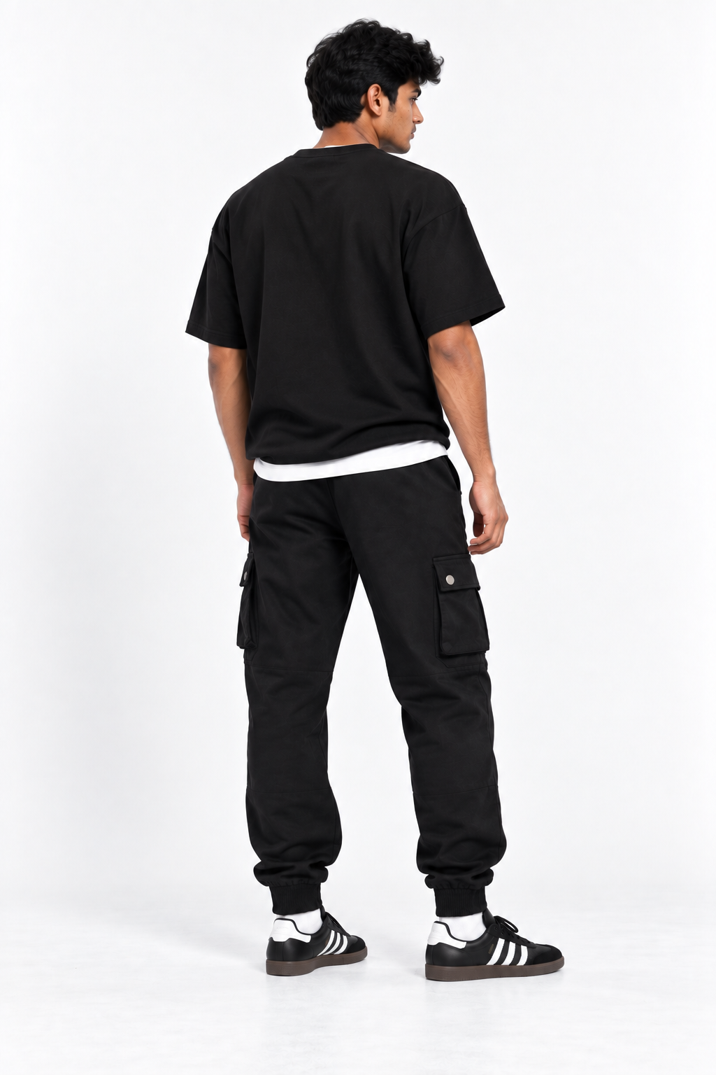 Joggers - Cargos - Black